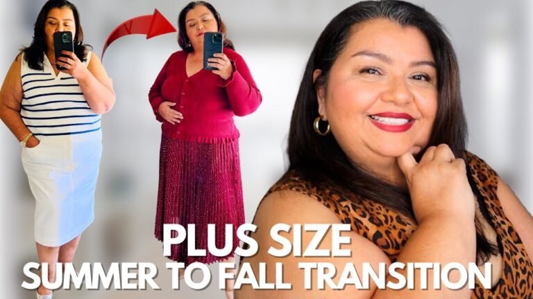 How to Transition Your Summer Clothes Into Fall: Plus Size Edition